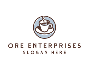 Espresso Coffee Cafe logo design