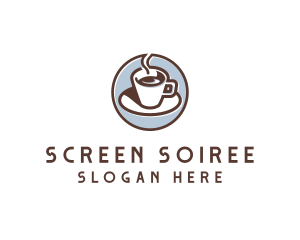 Espresso Coffee Cafe logo design