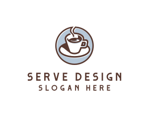 Espresso Coffee Cafe logo design