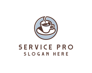 Espresso Coffee Cafe logo design