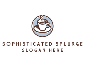 Espresso Coffee Cafe logo design