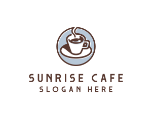 Espresso Coffee Cafe logo design