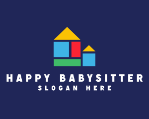 Block Toy Kindergarten logo design