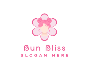 Hair Dye Salon logo design