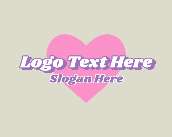 Text logo example 3