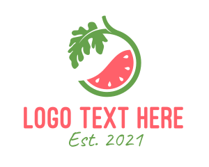 Watermelon Fruit Plant  logo