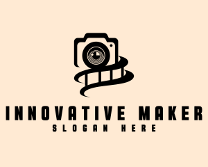 Camera Film Photography logo design