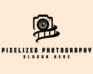 Camera Film Photography logo design