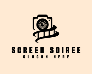 Camera Film Photography logo design