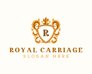 Royal Crown Shield logo design