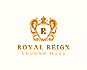 Royal Crown Shield logo design