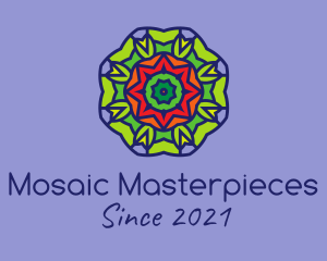 Mosaic Baroque Pattern  logo design