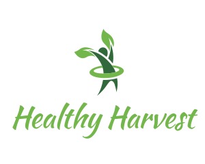 Healthy Plant Man  logo design