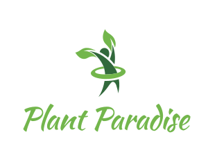 Healthy Plant Man  logo design