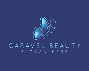 Butterfly Beauty Cosmetics logo design