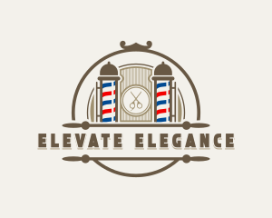 Grooming Barber Hairstyling logo