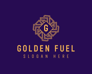 Golden Intricate Premium logo design