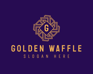 Golden Intricate Premium logo design