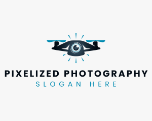 Drone Eye Camera logo design