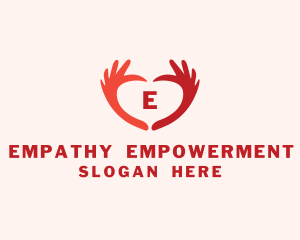 Heart Hands Charity Foundation logo design