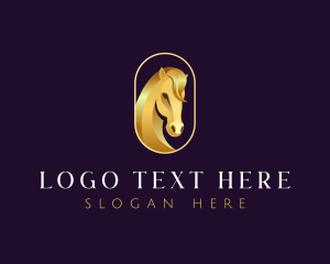 Luxury Horse Stable Logo