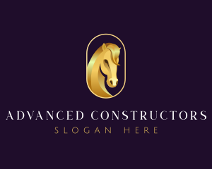 Luxury Horse Stable logo design