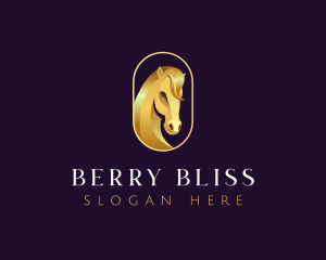 Luxury Horse Stable logo design