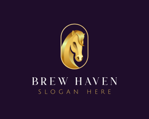 Luxury Horse Stable logo design