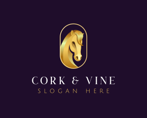 Luxury Horse Stable logo design