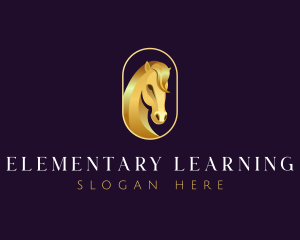 Luxury Horse Stable logo design