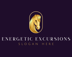 Luxury Horse Stable logo design