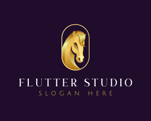 Luxury Horse Stable logo design