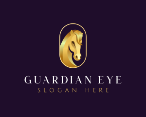 Luxury Horse Stable logo design