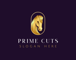 Luxury Horse Stable logo design