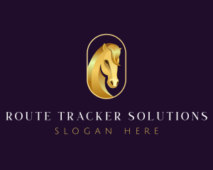 Luxury Horse Stable logo design