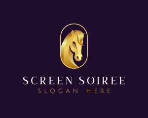 Luxury Horse Stable logo design