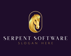 Luxury Horse Stable logo design