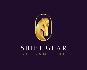 Luxury Horse Stable logo design