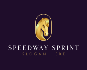 Luxury Horse Stable logo design