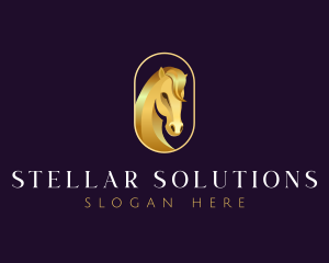 Luxury Horse Stable logo design