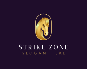 Luxury Horse Stable logo design