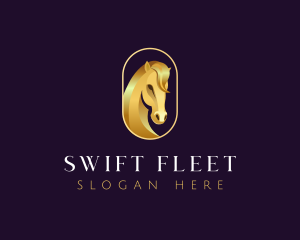 Luxury Horse Stable logo design