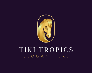 Luxury Horse Stable logo design