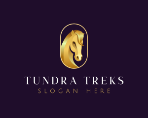 Luxury Horse Stable logo design