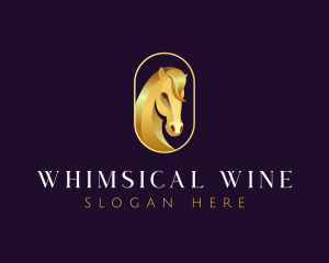 Luxury Horse Stable logo design