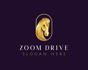 Luxury Horse Stable logo design