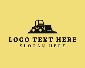 Front Loader Heavy Equipment logo