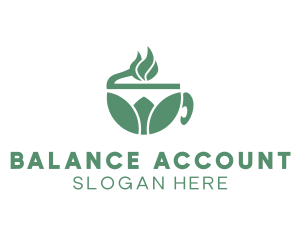 Organic Green Tea logo design