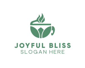 Organic Green Tea logo design