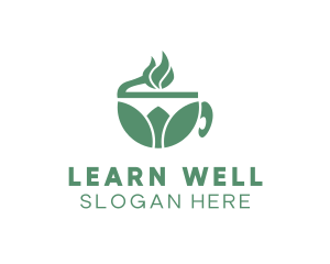 Organic Green Tea logo design